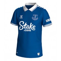 Camiseta Everton Ashley Young #18 Primera Equipación Replica 2023-24 mangas cortas